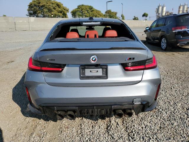 WBS43AY08PFP19810 - 2023 BMW M3 COMPETITION GRAY photo 6