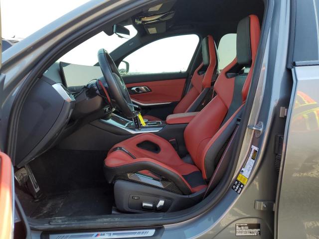 WBS43AY08PFP19810 - 2023 BMW M3 COMPETITION GRAY photo 7