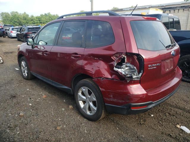 JF2SJADC9EH454547 - 2014 SUBARU FORESTER 2.5I PREMIUM MAROON photo 2