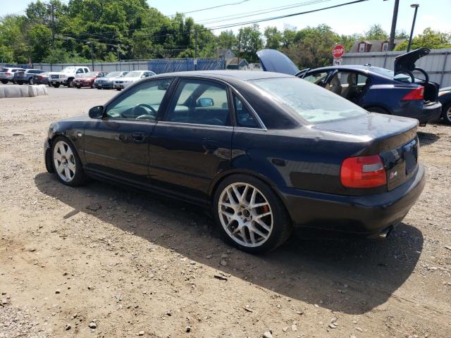 WAURD68D42A000700 - 2002 AUDI S4 2.7 QUATTRO BLACK photo 2