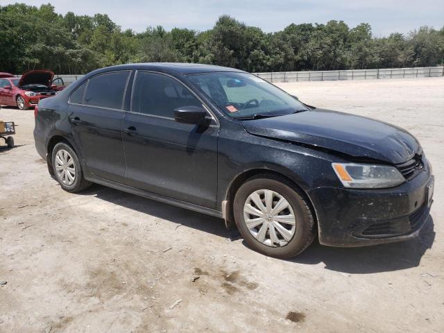 3VW2K7AJ9DM295540 - 2013 VOLKSWAGEN JETTA BASE 黑色 照片 4