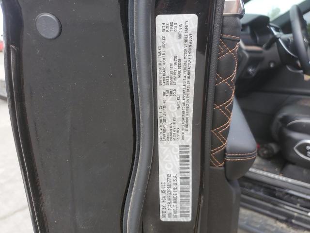 1C4RJHEG3P8817712 - 2023 JEEP GRAND CHER SUMMIT Czarny zdjęcie 12