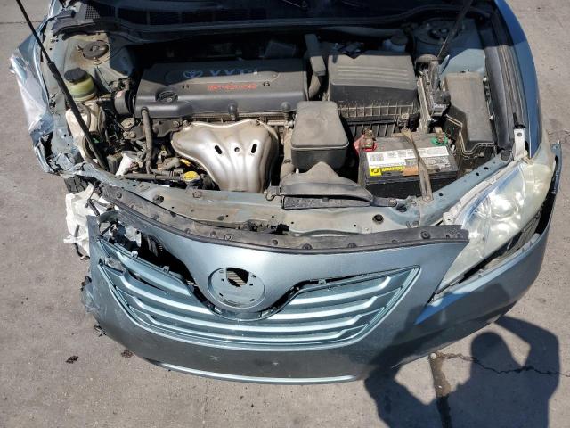 4T1BE46K47U728302 - 2007 TOYOTA CAMRY CE TEAL photo 11