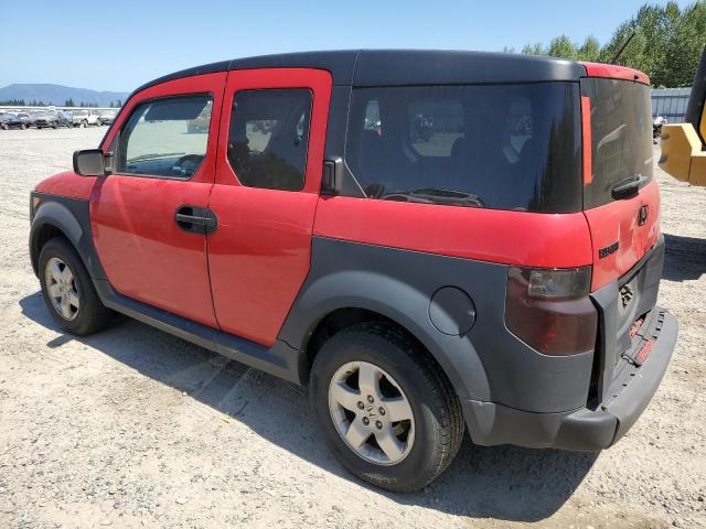 5J6YH286X5L031143 - 2005 HONDA ELEMENT EX RED photo 2