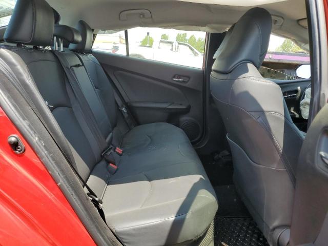 JTDL9RFU2K3010645 - 2019 TOYOTA PRIUS أحمر صورة 10