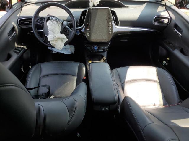 JTDL9RFU2K3010645 - 2019 TOYOTA PRIUS أحمر صورة 8