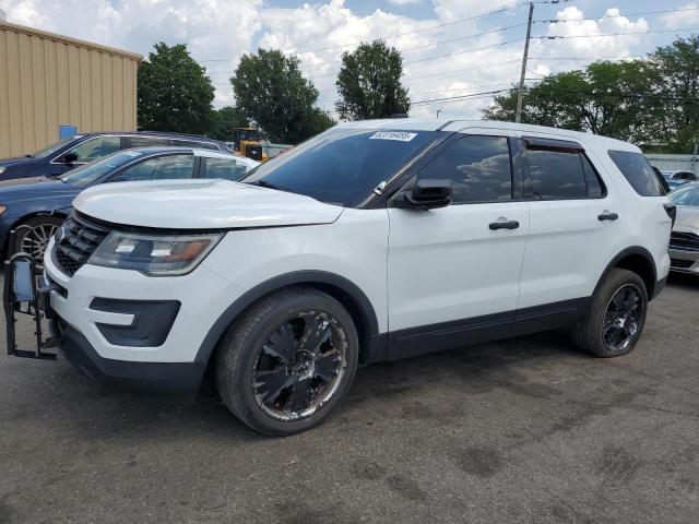1FM5K8AR5HGA04331 - 2017 FORD EXPLORER POLICE INTERCEPTOR 白色 照片 1