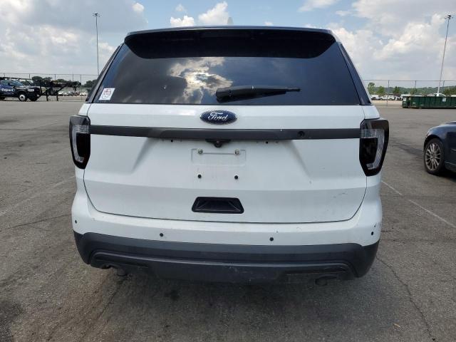 1FM5K8AR5HGA04331 - 2017 FORD EXPLORER POLICE INTERCEPTOR 白色 照片 6