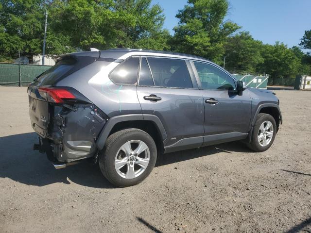 JTMRWRFV5MD115723 - 2021 TOYOTA RAV4 XLE GRAY photo 3