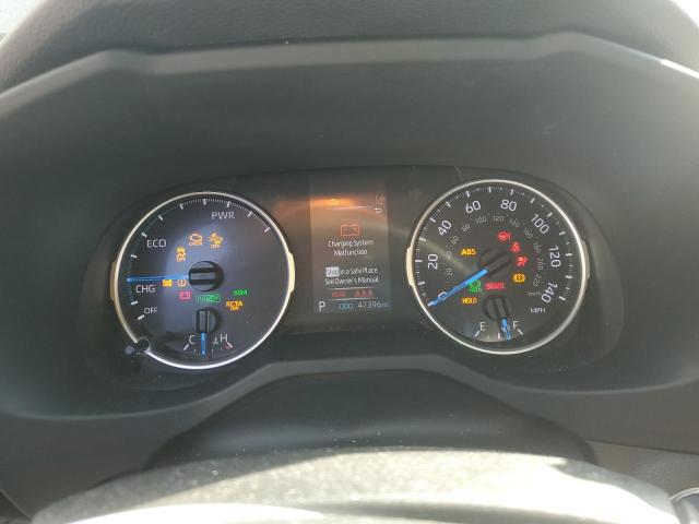 JTMRWRFV5MD115723 - 2021 TOYOTA RAV4 XLE GRAY photo 9