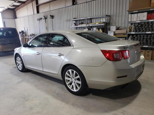 1G11H5SL3EF301845 - 2014 CHEVROLET MALIBU LTZ GOLD photo 2