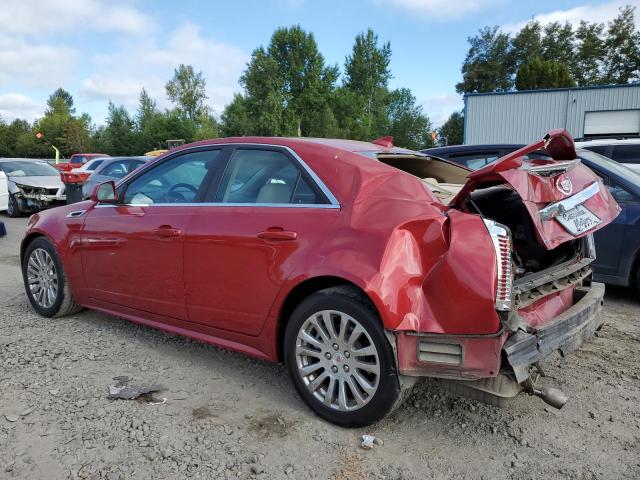 1G6DK5ED8B0115844 - 2011 CADILLAC CTS PERFORMANCE COLLECTION RED photo 2