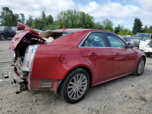 1G6DK5ED8B0115844 - 2011 CADILLAC CTS PERFORMANCE COLLECTION RED photo 3