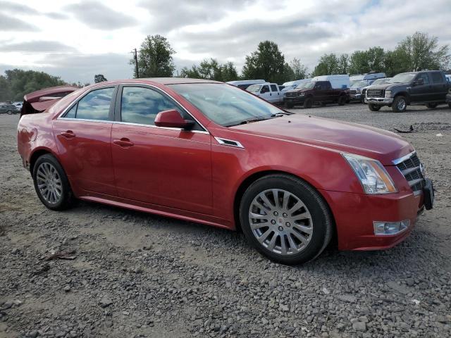 1G6DK5ED8B0115844 - 2011 CADILLAC CTS PERFORMANCE COLLECTION RED photo 4