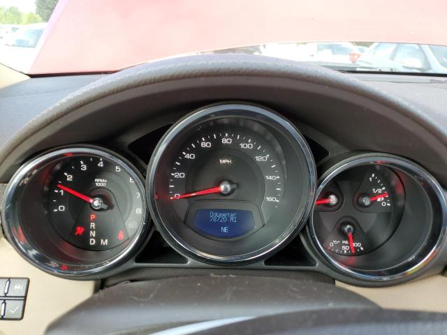 1G6DK5ED8B0115844 - 2011 CADILLAC CTS PERFORMANCE COLLECTION RED photo 9