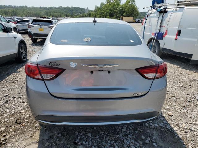 1C3CCCAB3FN664475 - 2015 CHRYSLER 200 LIMITED SILVER photo 6