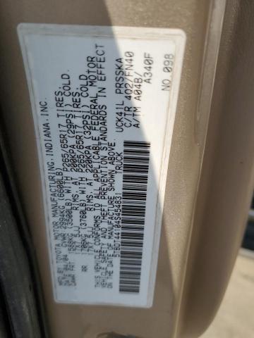 5TBDT44104S454831 - 2004 TOYOTA TUNDRA DOUBLE CAB SR5 TAN photo 14