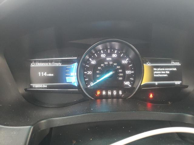 1FM5K7DH5GGD12000 - 2016 FORD EXPLORER XLT BLACK photo 9