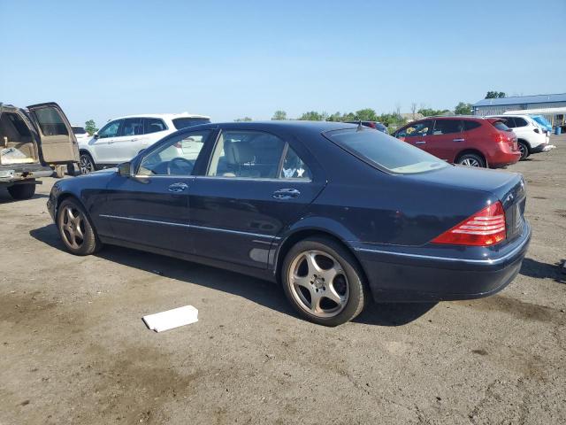 WDBNG83J24A403867 - 2004 MERCEDES-BENZ S 430 4MATIC BLUE photo 2