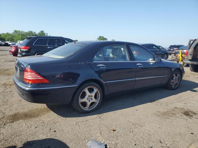 WDBNG83J24A403867 - 2004 MERCEDES-BENZ S 430 4MATIC BLUE photo 3
