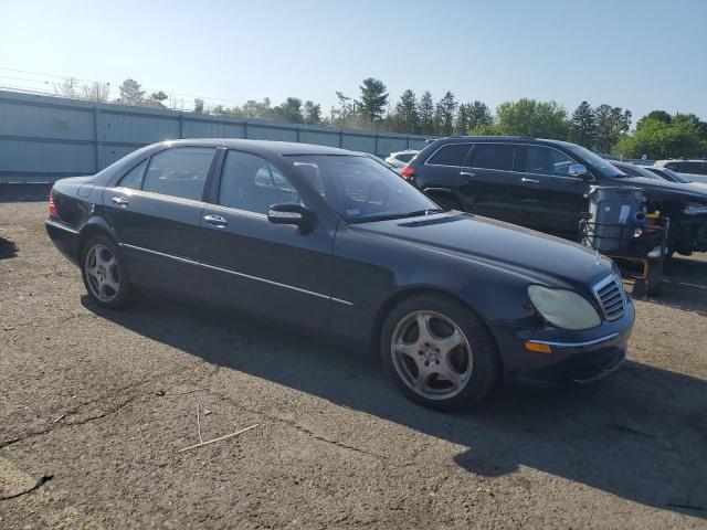 WDBNG83J24A403867 - 2004 MERCEDES-BENZ S 430 4MATIC BLUE photo 4