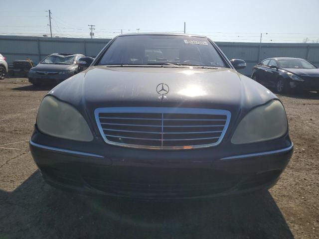 WDBNG83J24A403867 - 2004 MERCEDES-BENZ S 430 4MATIC BLUE photo 5