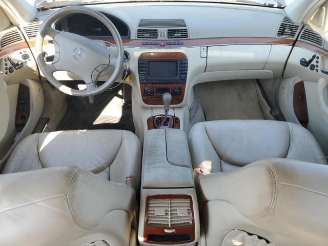 WDBNG83J24A403867 - 2004 MERCEDES-BENZ S 430 4MATIC BLUE photo 8