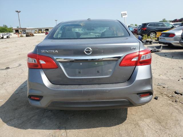 3N1AB7AP3KY279135 - 2019 NISSAN SENTRA S GRAY photo 6