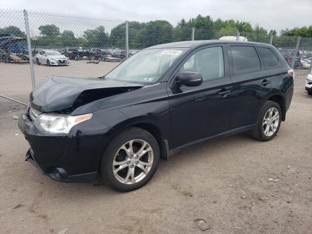 JA4AZ3A31EZ003572 - 2014 MITSUBISHI OUTLANDER SE BLACK photo 1