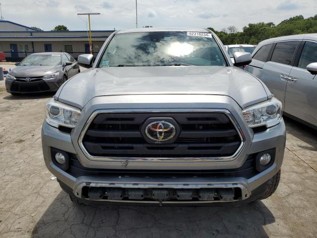 3TMAZ5CNXKM106163 - 2019 TOYOTA TACOMA DOUBLE CAB SILVER photo 5