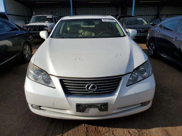 JTHBJ46G472047157 - 2007 LEXUS ES 350 WHITE photo 5