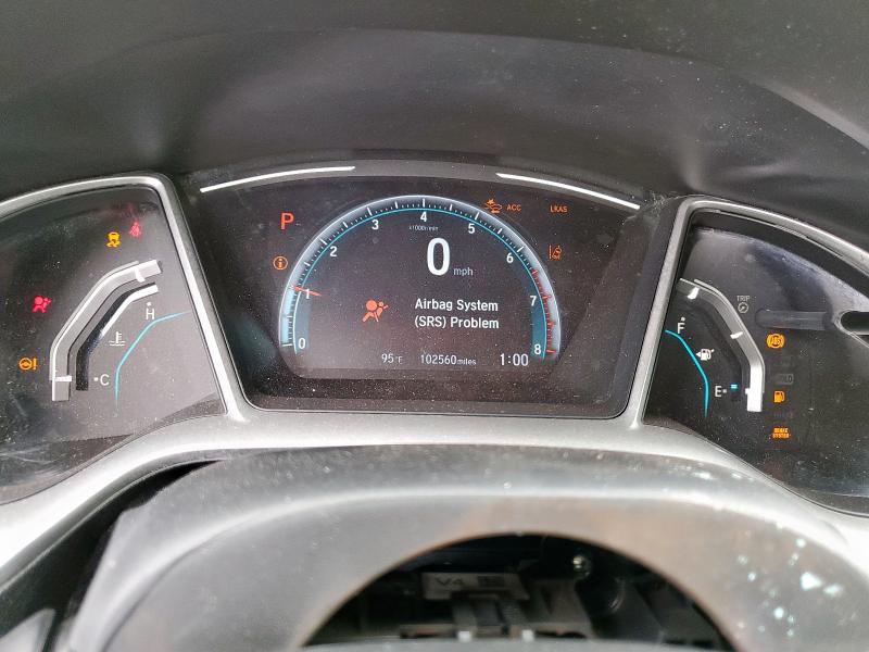 19XFC1F30KE010109 - 2019 HONDA CIVIC EX Күміс фото 9