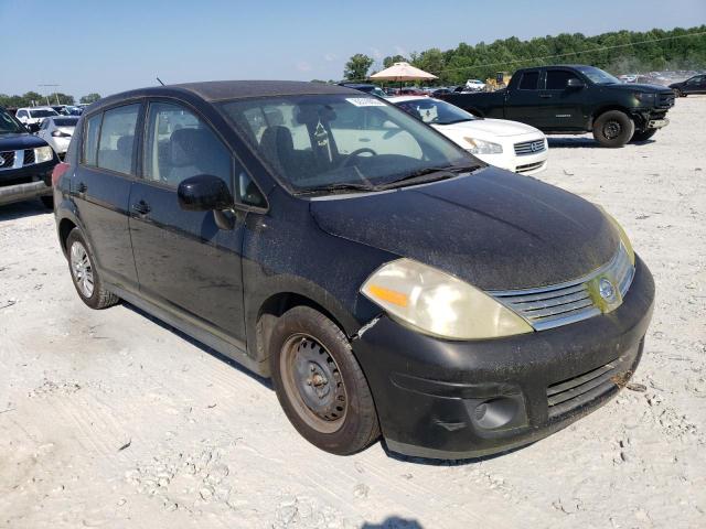 3N1BC13E77L436678 - 2007 NISSAN VERSA S BLACK photo 4