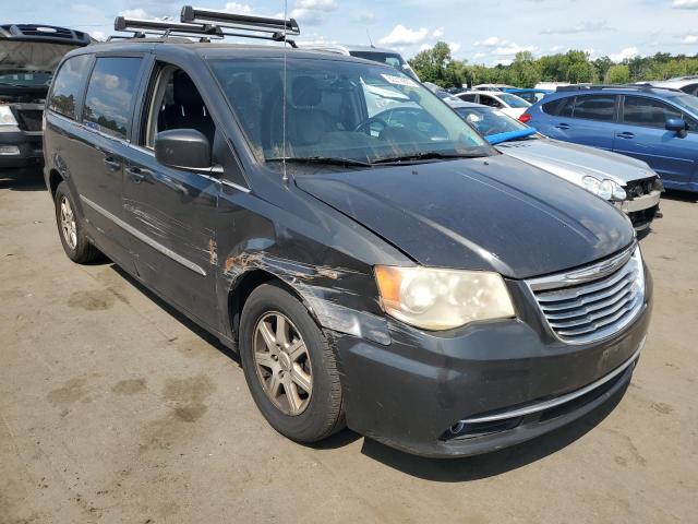2C4RC1BG5CR409927 - 2012 CHRYSLER TOWN & COU TOURING GRAY photo 4