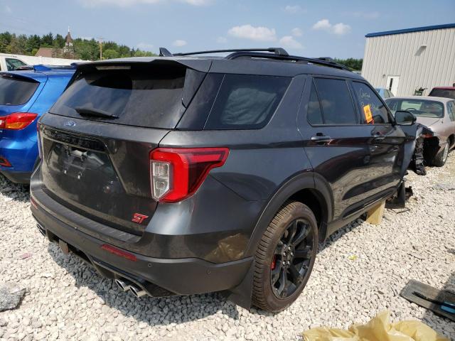 1FM5K8GC8LGA06621 - 2020 FORD EXPLORER ST GRAY photo 3