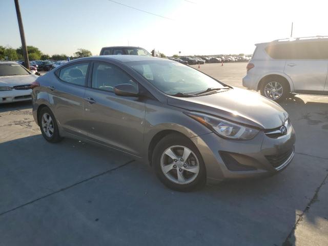 5NPDH4AEXFH651076 - 2015 HYUNDAI ELANTRA SE SILVER photo 4