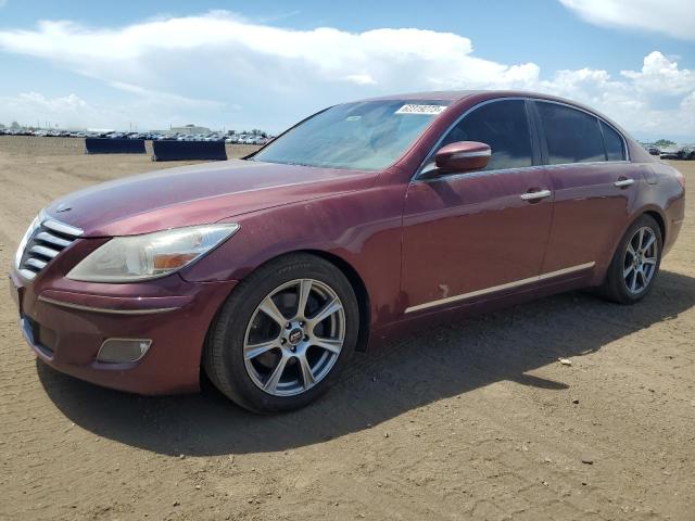 KMHGC4DF2BU139047 - 2011 HYUNDAI GENESIS 4.6L BURGUNDY photo 1