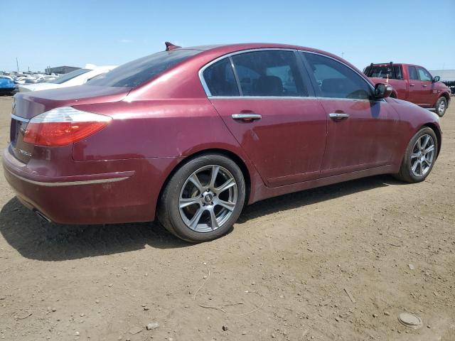 KMHGC4DF2BU139047 - 2011 HYUNDAI GENESIS 4.6L BURGUNDY photo 3