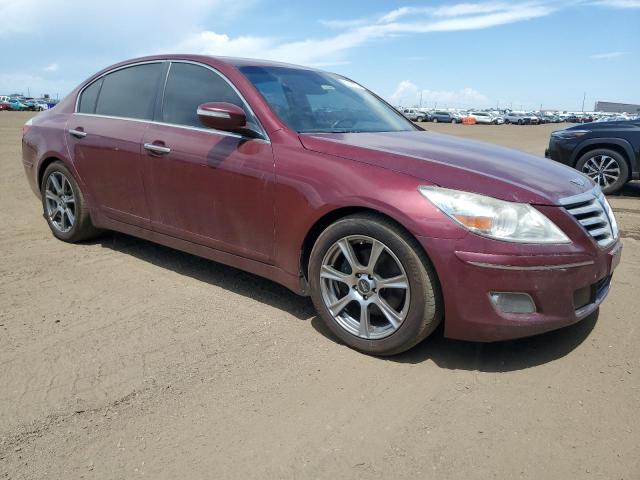 KMHGC4DF2BU139047 - 2011 HYUNDAI GENESIS 4.6L BURGUNDY photo 4