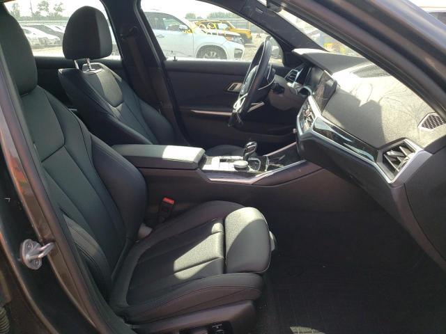 3MW5R7J06L8B26034 - 2020 BMW 330XI Gris foto 5