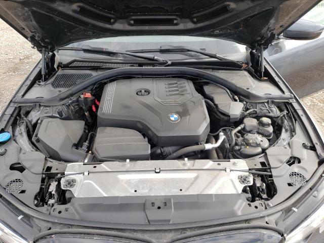 3MW5R7J06L8B26034 - 2020 BMW 330XI Gris foto 7