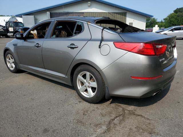 5XXGM4A72FG479728 - 2015 KIA OPTIMA LX GRAY photo 2