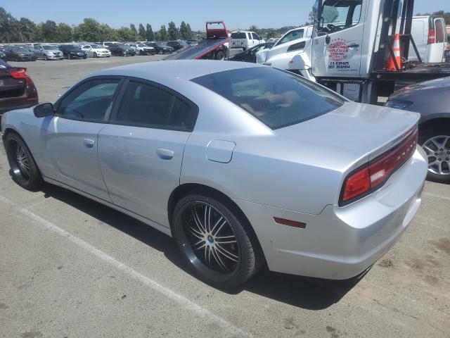 2C3CDXBG9CH218625 - 2012 DODGE CHARGER SE SILVER photo 2