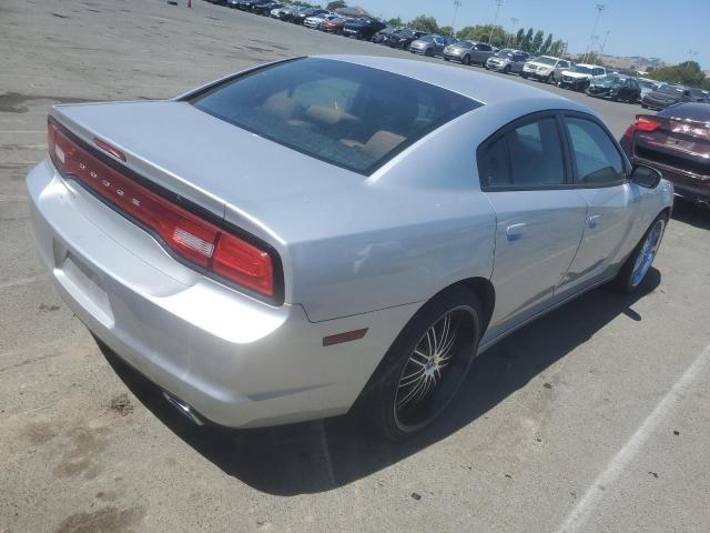 2C3CDXBG9CH218625 - 2012 DODGE CHARGER SE SILVER photo 3