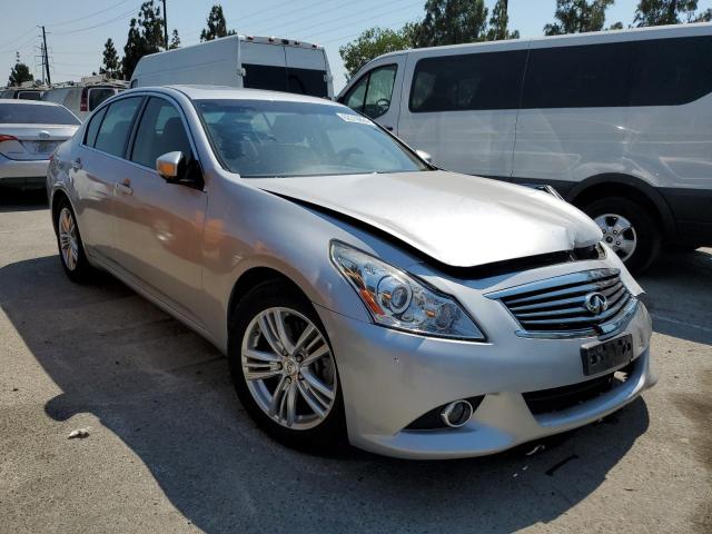 JN1CV6AP6DM724340 - 2013 INFINITI G37 BASE SILVER photo 4