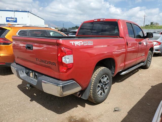 5TFUW5F19EX349301 - 2014 TOYOTA TUNDRA DOUBLE CAB SR/SR5 MAROON photo 3