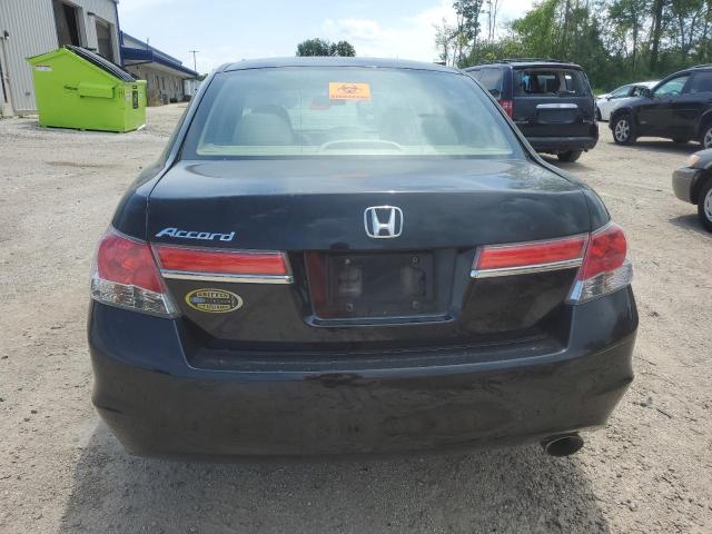 1HGCP2F33CA025898 - 2012 HONDA ACCORD LX BLACK photo 6