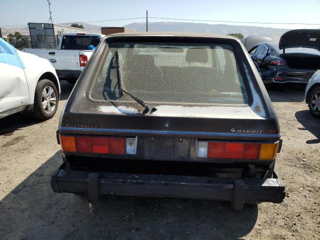 1VWDC0176DV067941 - 1983 VOLKSWAGEN RABBIT GTI SPORT BLACK photo 6