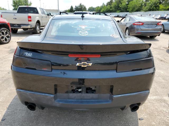 2G1FF1E34E9324298 - 2014 CHEVROLET CAMARO LT BLACK photo 6