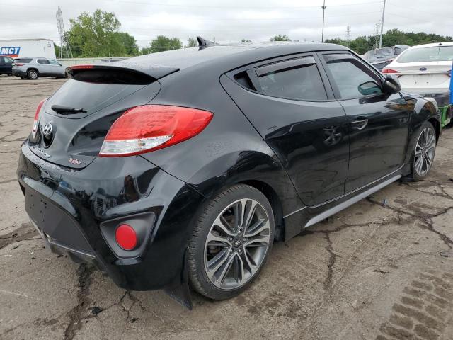 KMHTC6AE5GU249765 - 2016 HYUNDAI VELOSTER TURBO BLACK photo 3